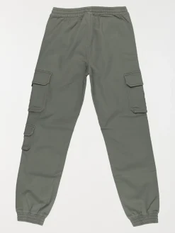 Pantalon cargo garçon vert army (XXS-M)