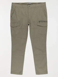 Pantalon cargo grande taille homme