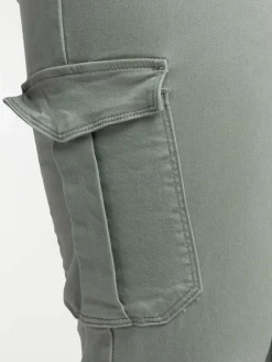 Pantalon cargo grande taille femme