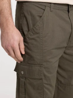 Pantalon cargo kaki homme