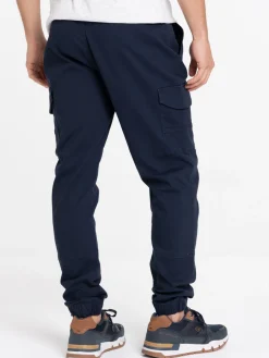 Pantalon cargo marine navy homme