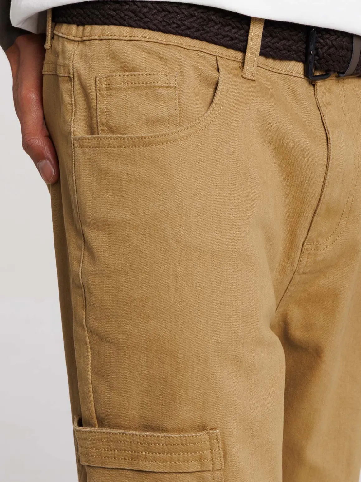 Pantalon cargo multipoches homme