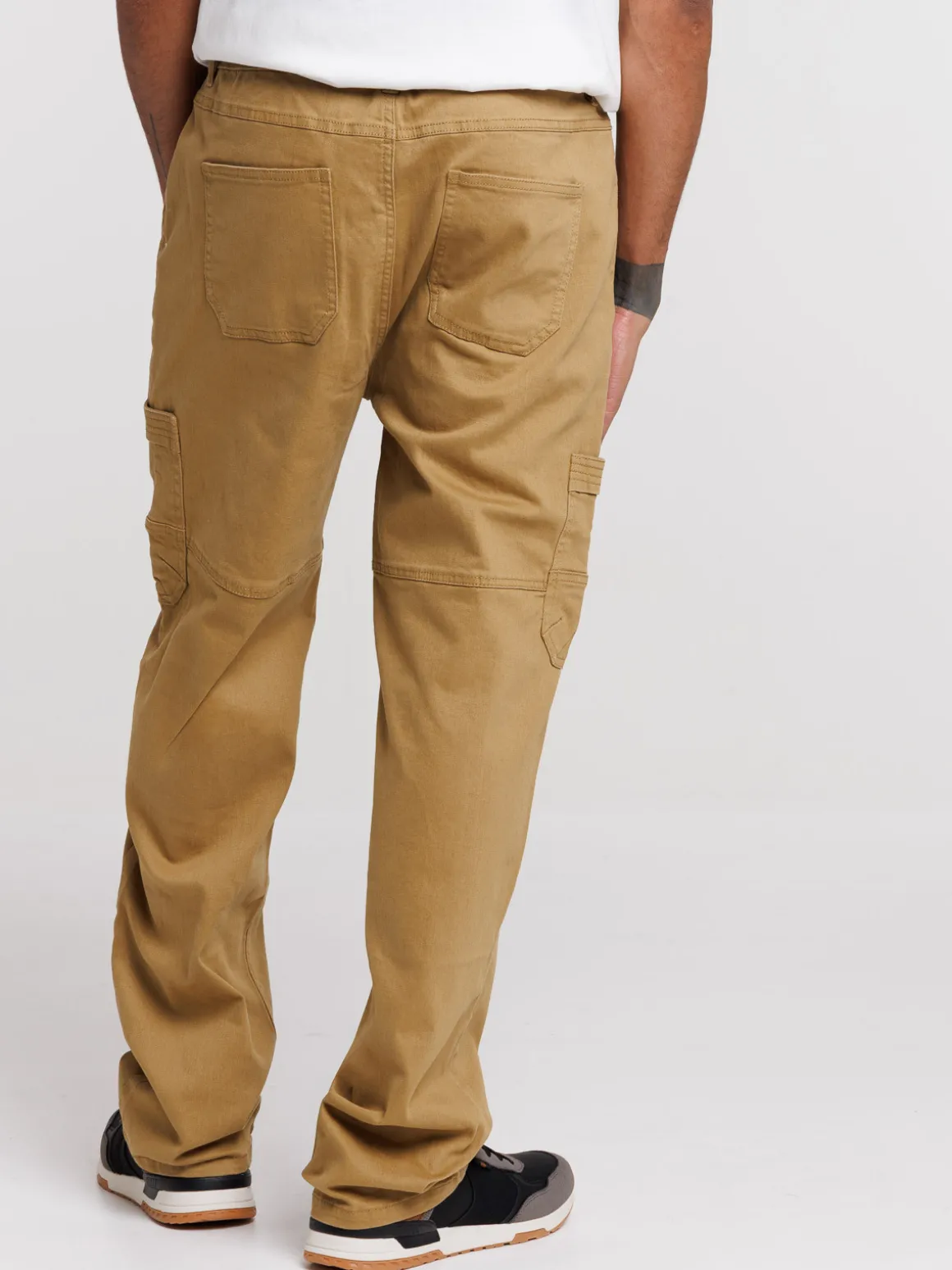 Pantalon cargo multipoches homme