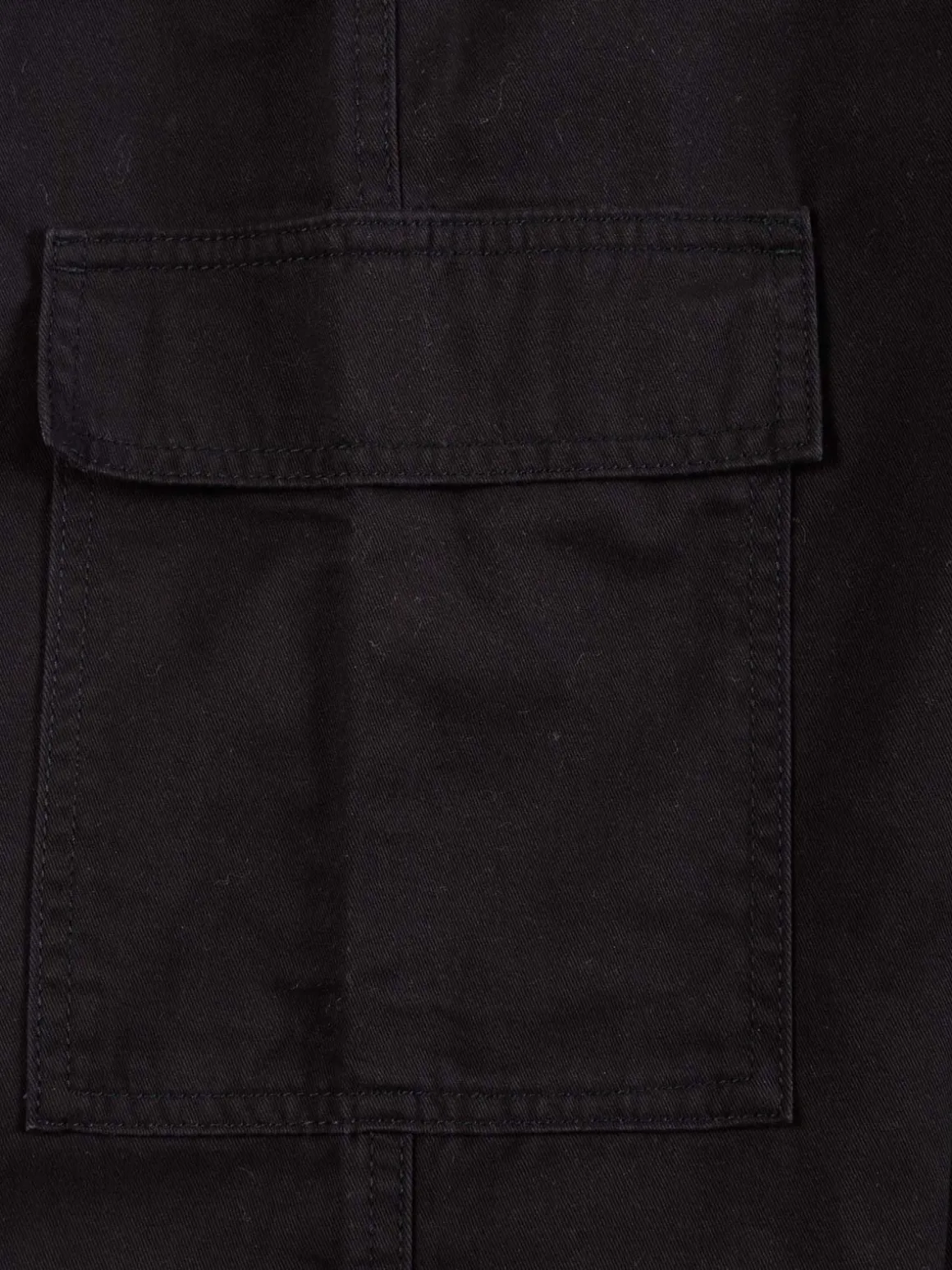 Pantalon cargo noir fille (XXS-M)