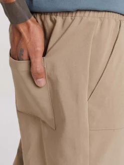 Pantalon cargo taille élastique homme
