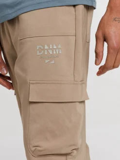 Pantalon cargo taille élastique homme