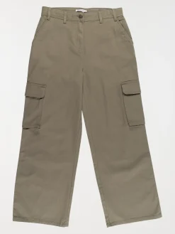 Pantalon cargo vert pin fille (XXS-M)