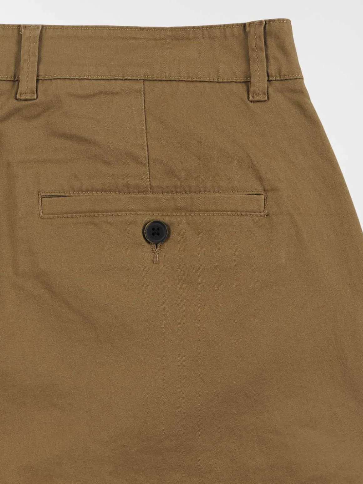 Pantalon chino café foncé homme