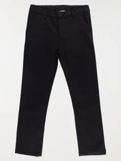 Pantalon chino noir garçon (3-12A)