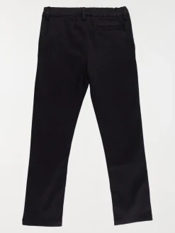 Pantalon chino noir garçon (3-12A)
