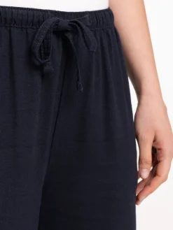 Pantalon coloris marine navy femme