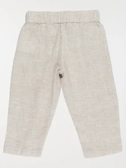 Pantalon coton et lin garçon (3-36M)