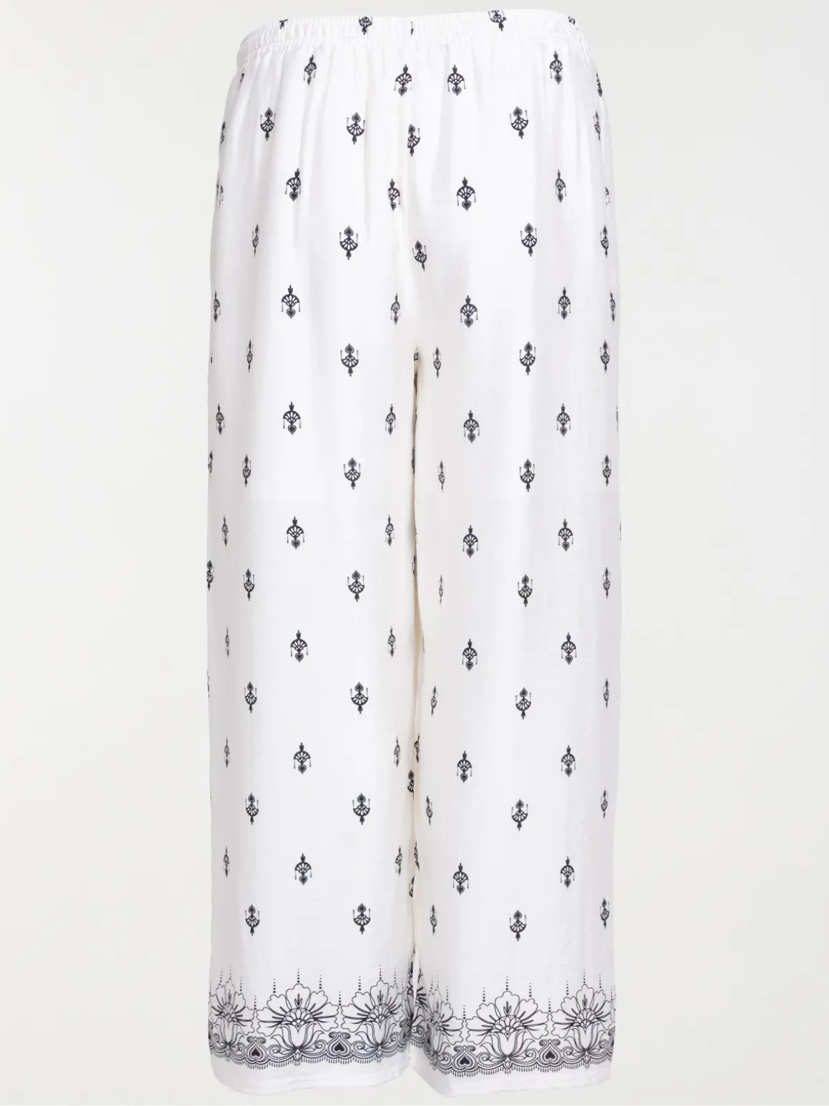 Pantalon cérémonie grande taille femme