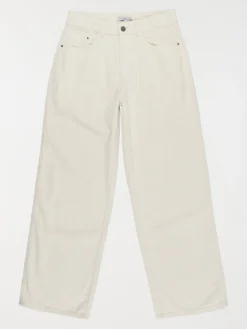 Pantalon écru velours fille (XXS-M)