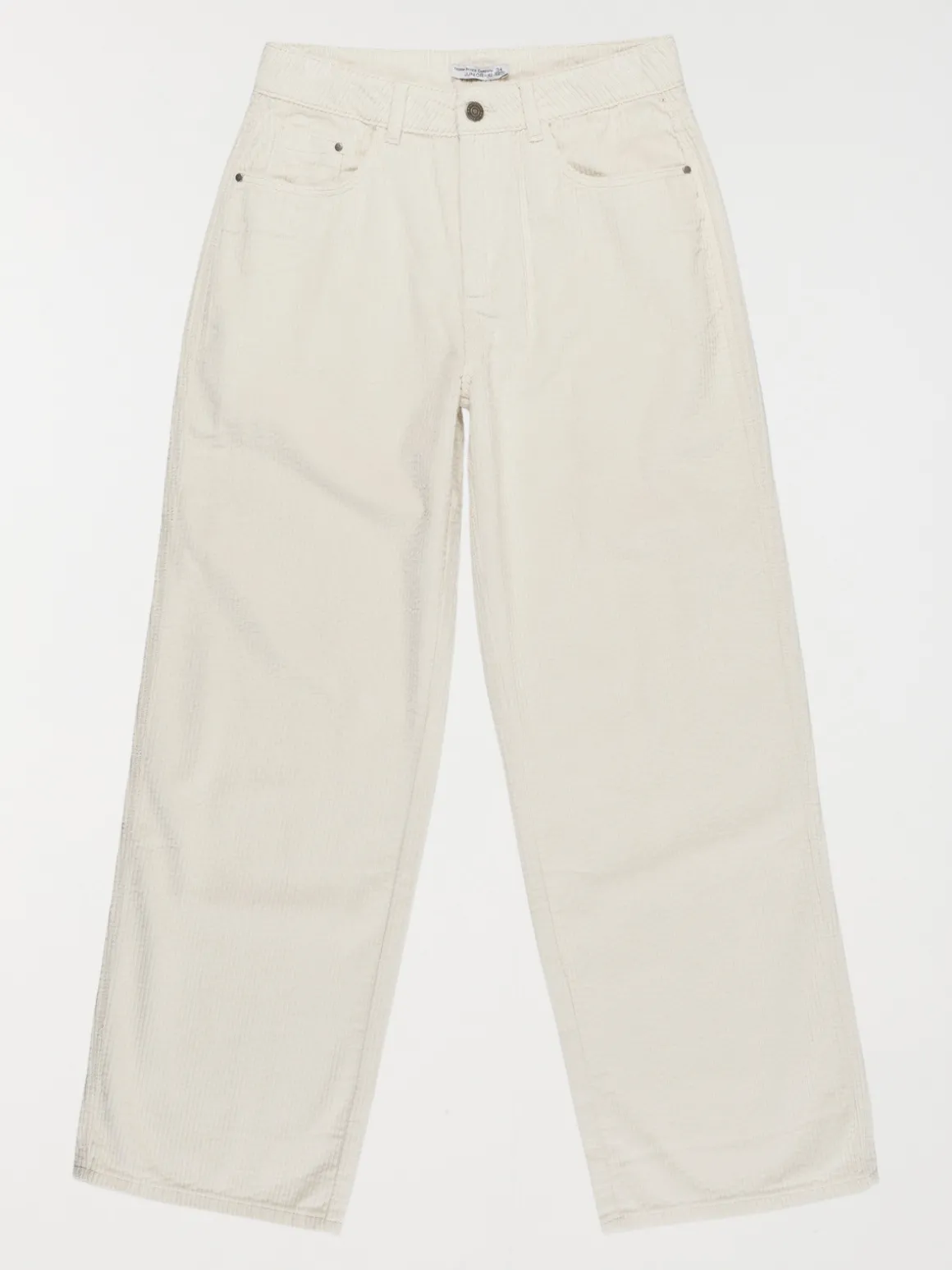 Pantalon écru velours fille (XXS-M)