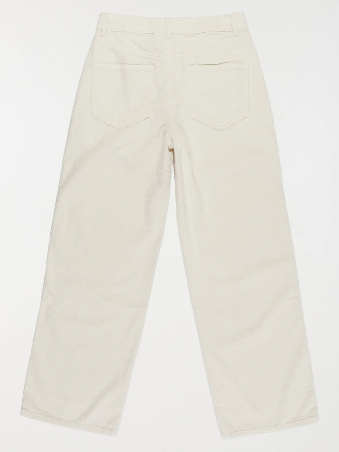 Pantalon écru velours fille (XXS-M)