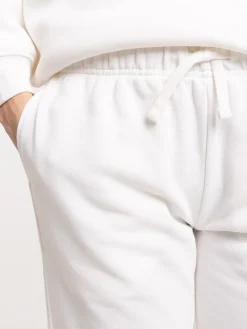 Pantalon de jogging écru femme