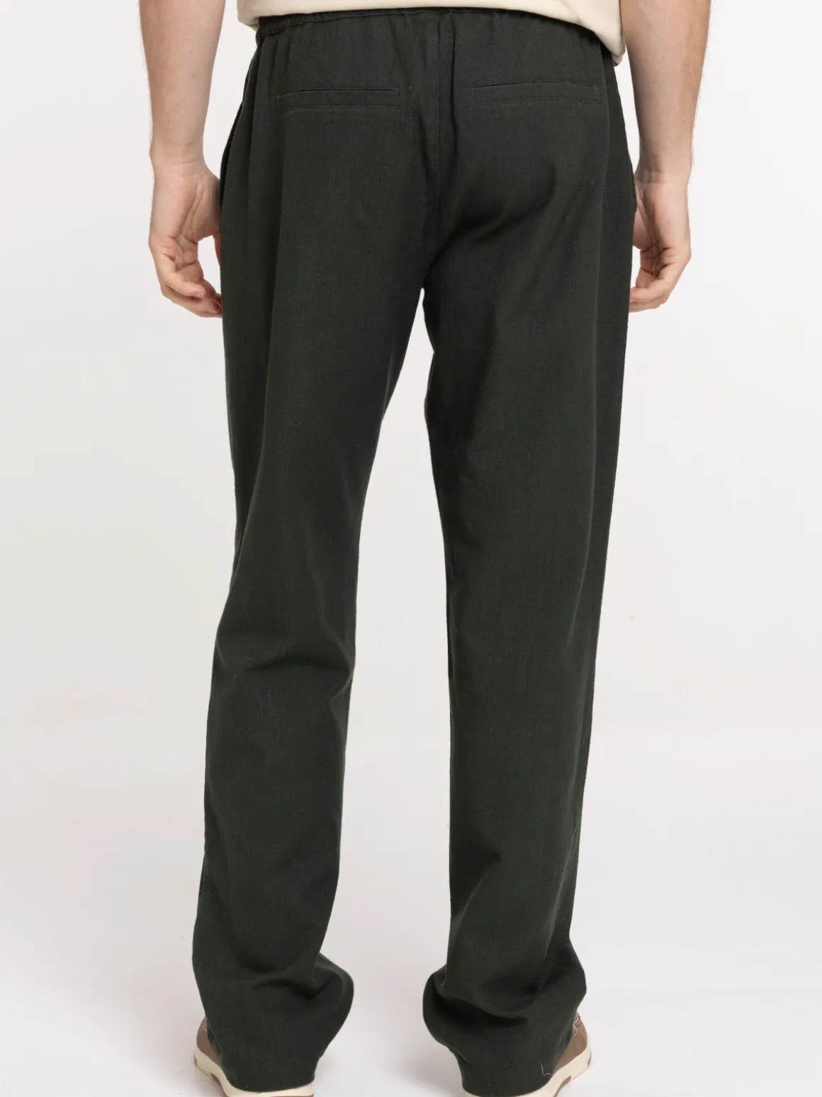 Pantalon empire taille élastiquée homme