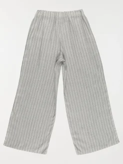 Pantalon en flanelle large fille (XXS-M)