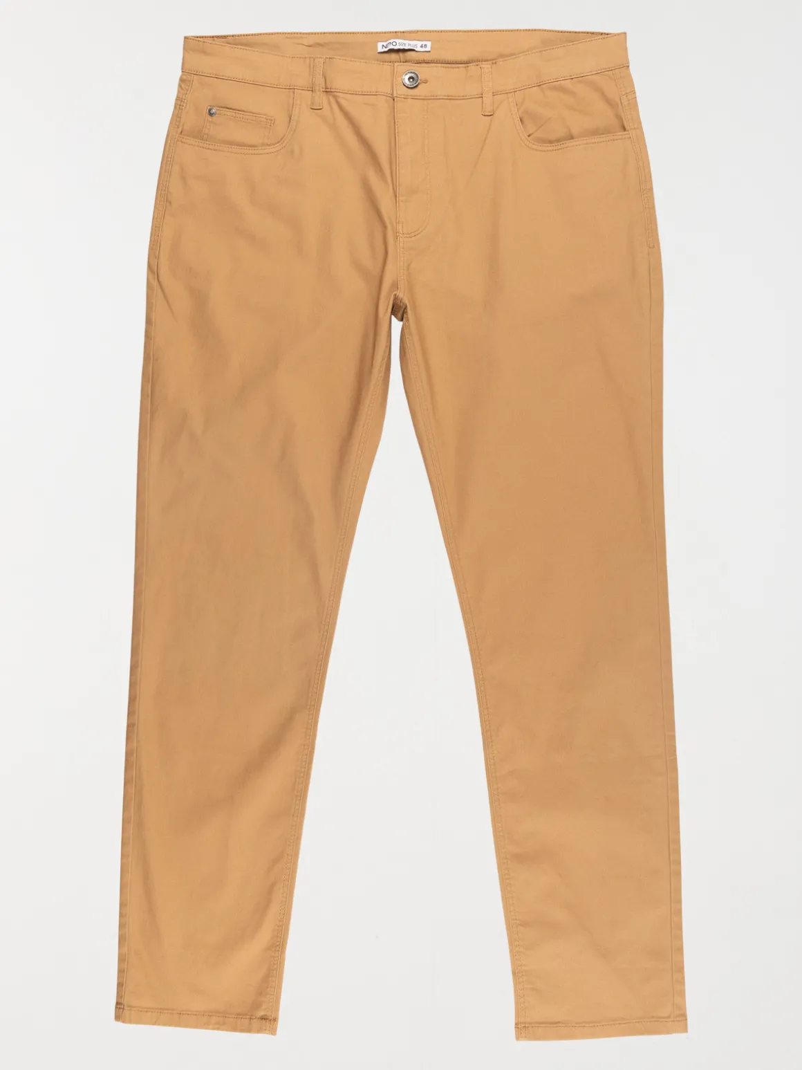 Pantalon fauve grande taille homme