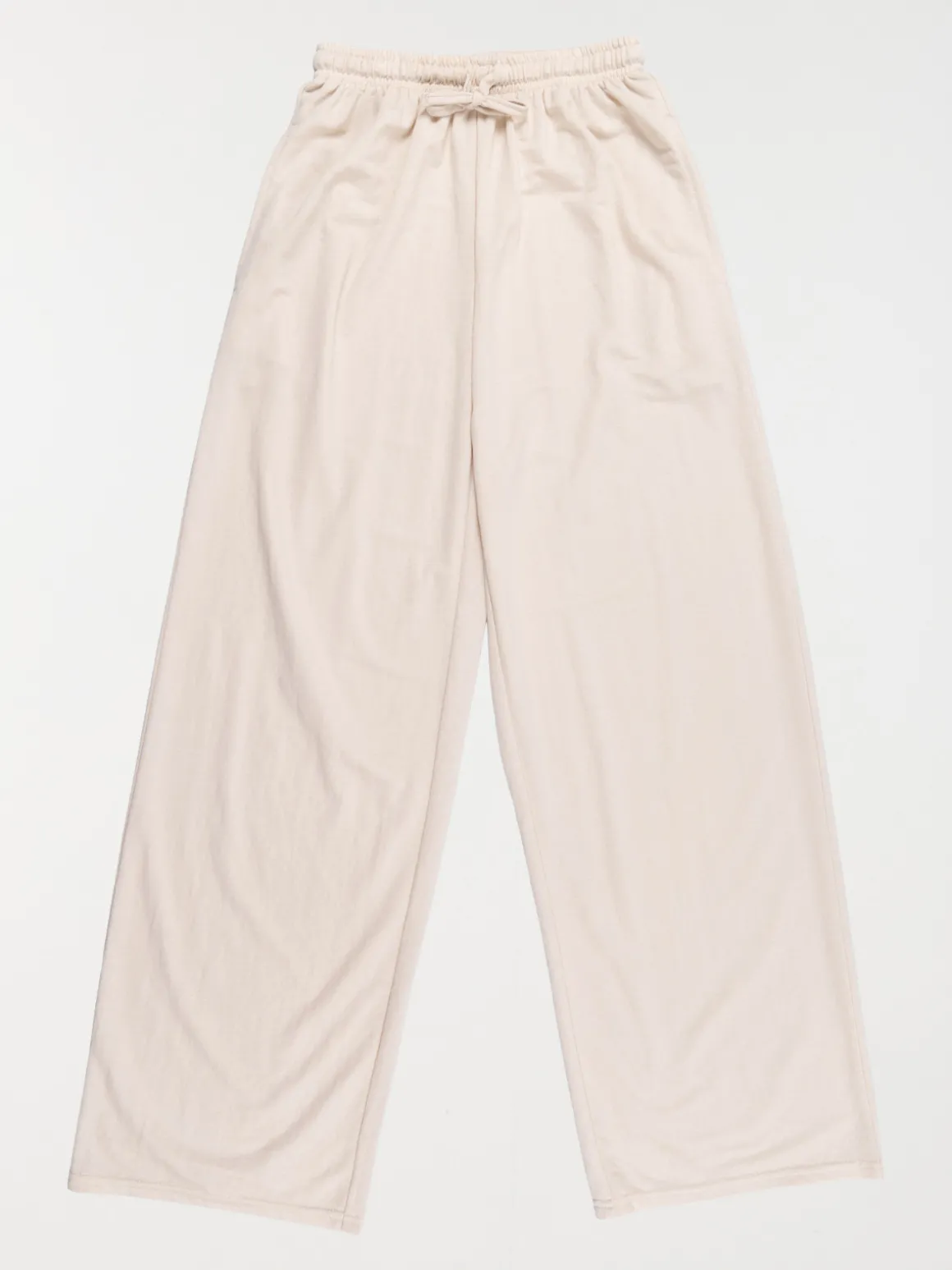 Pantalon fille crème grisé (XXS-M)