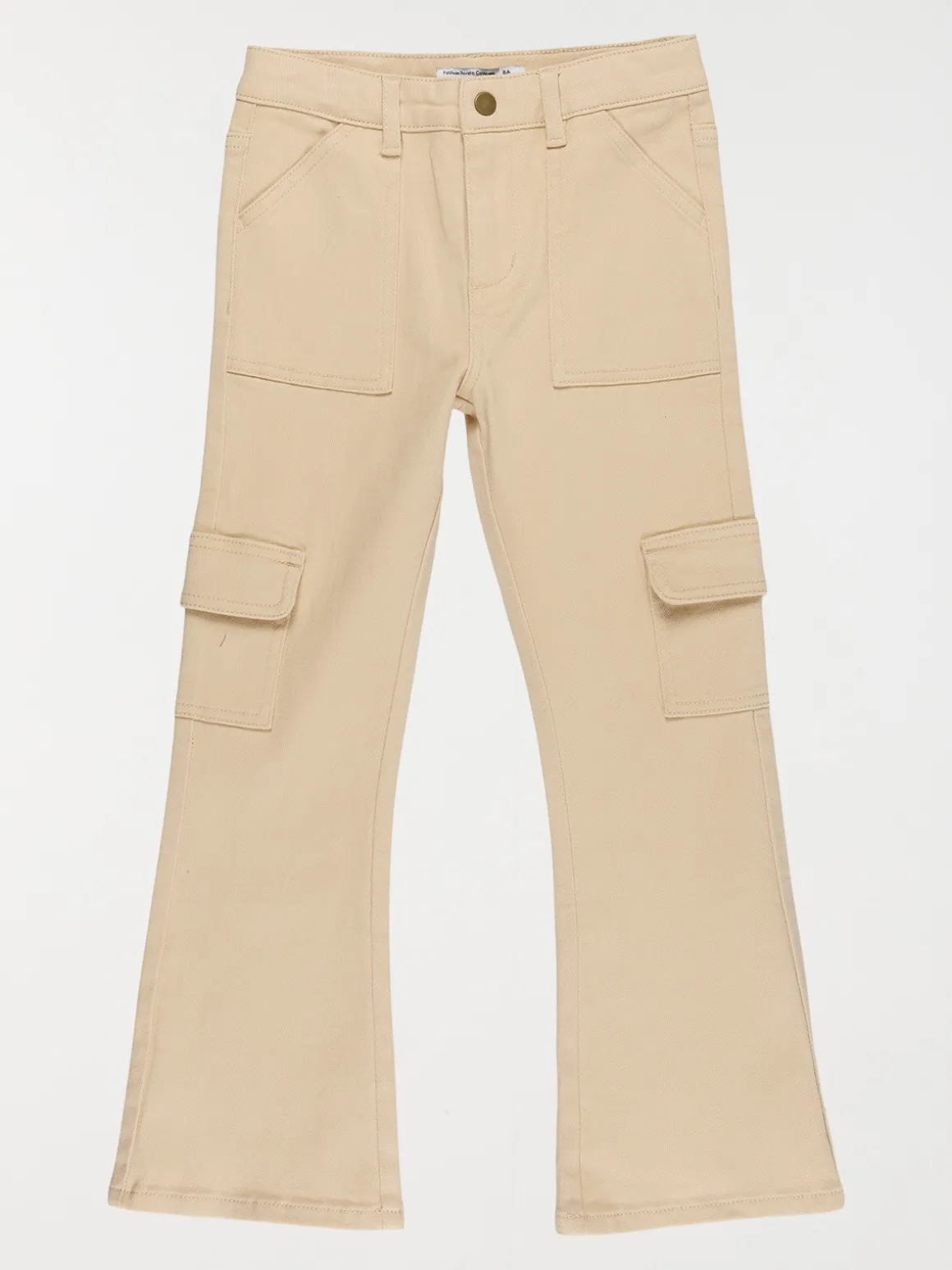 Pantalon flare cargo fille (5-12A)