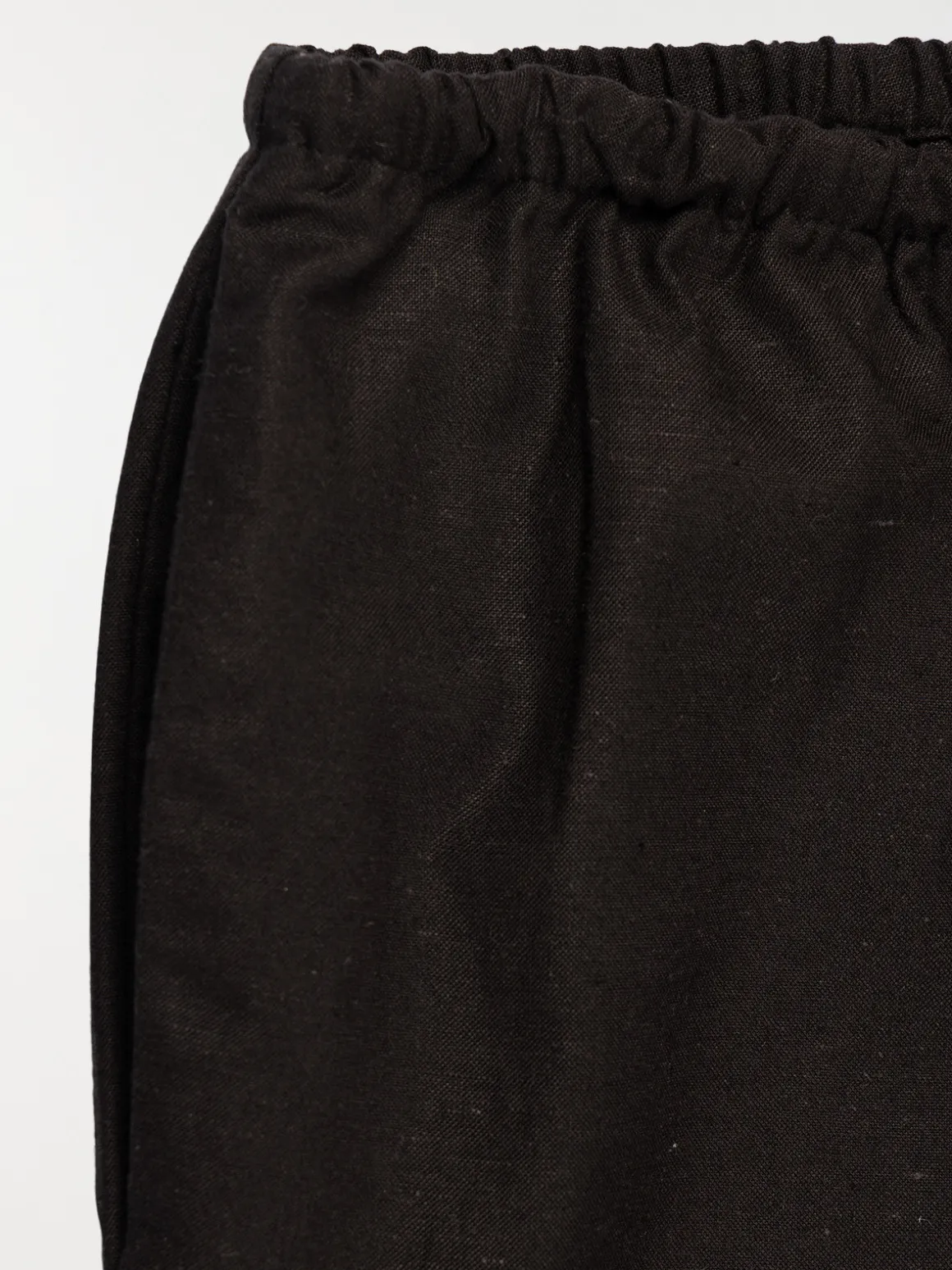 Pantalon fluide noir fille (XXS-M)