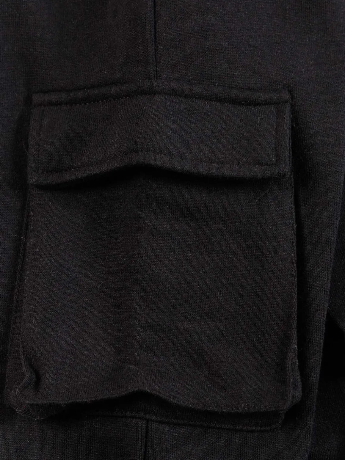 Pantalon garçon noir cargo (3-12A)