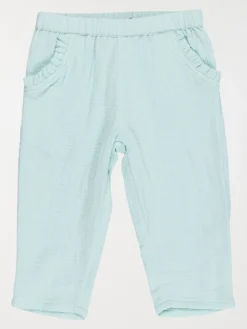 Pantalon gaze de coton fille (3-36M)