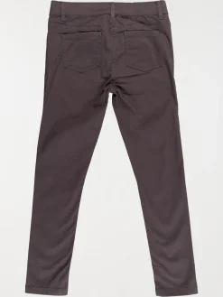 Pantalon gris violet fille (3-12A)
