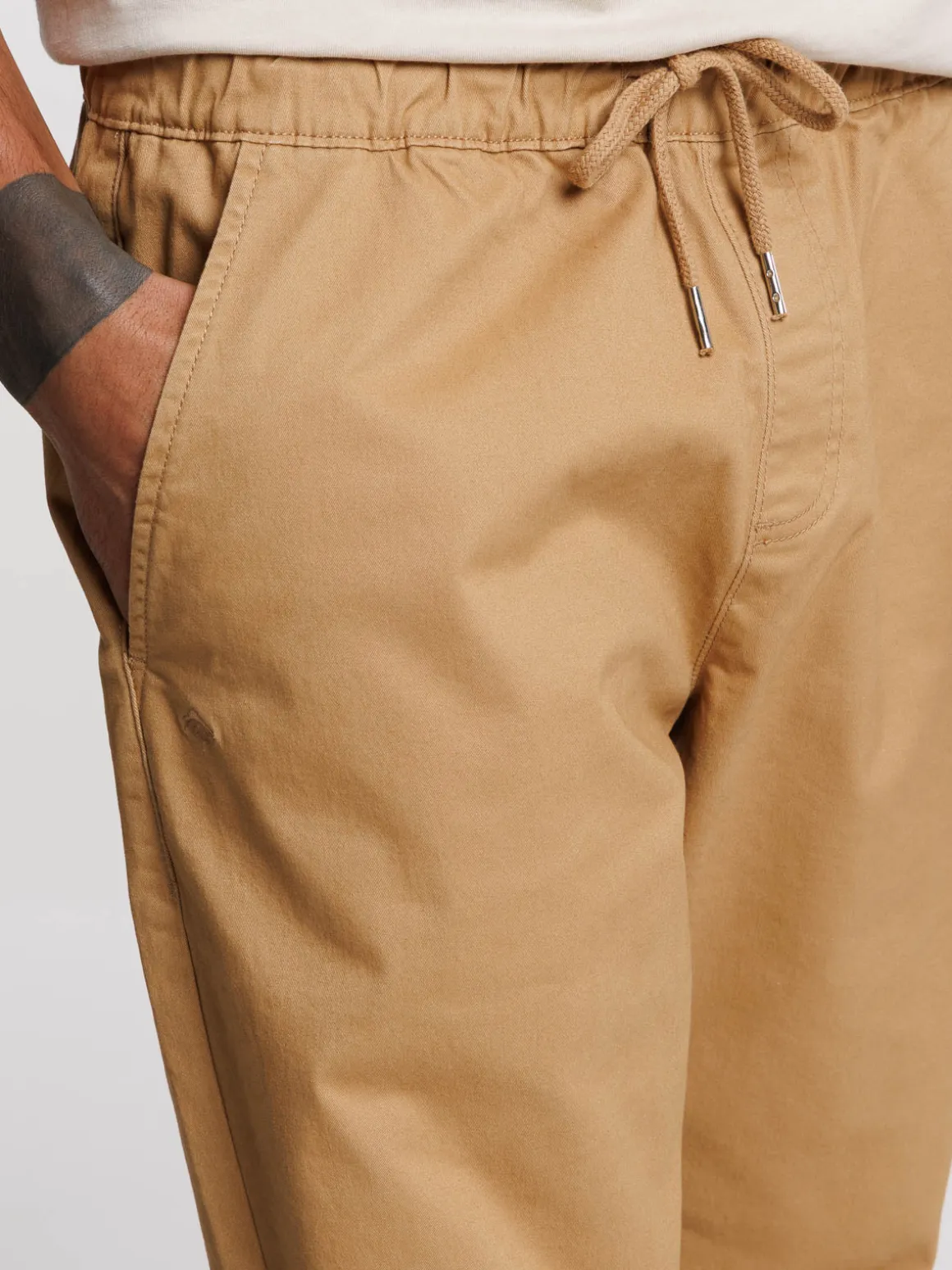 Pantalon homme taille élastiquée