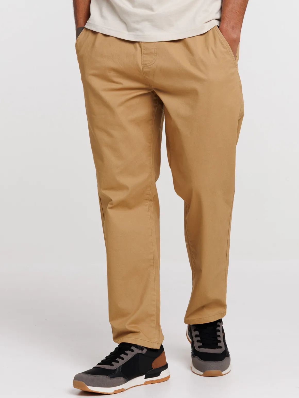 Pantalon homme taille élastiquée