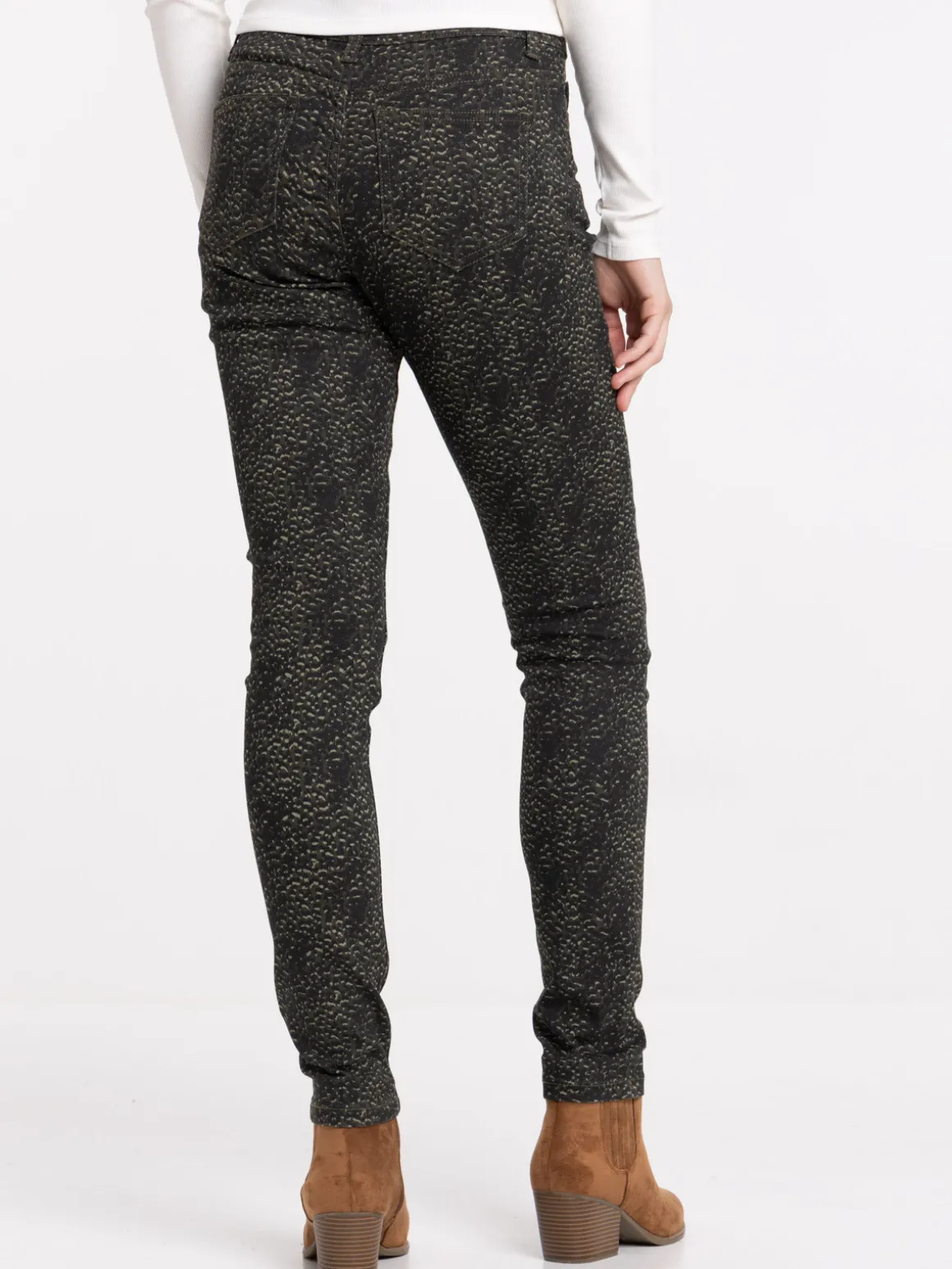 Pantalon imprimé kaki quite femme