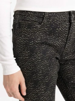 Pantalon imprimé kaki quite femme