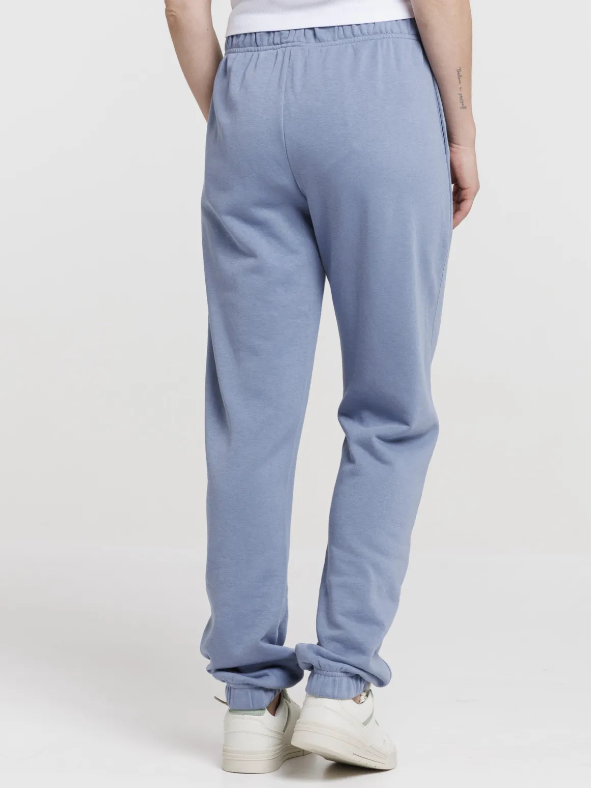 Pantalon jogging denim blue femme