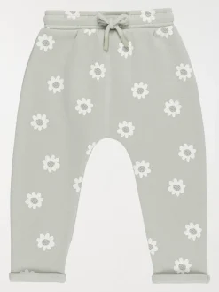 Pantalon jogging fleuri fille (3-36M)