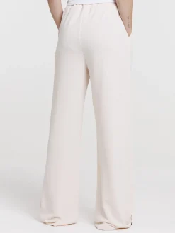 Pantalon jogging rose perle femme