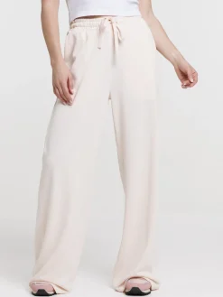 Pantalon jogging rose perle femme
