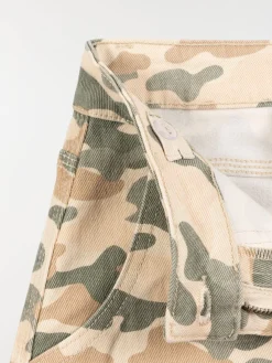 Pantalon large camouflage fille (XXS-M)
