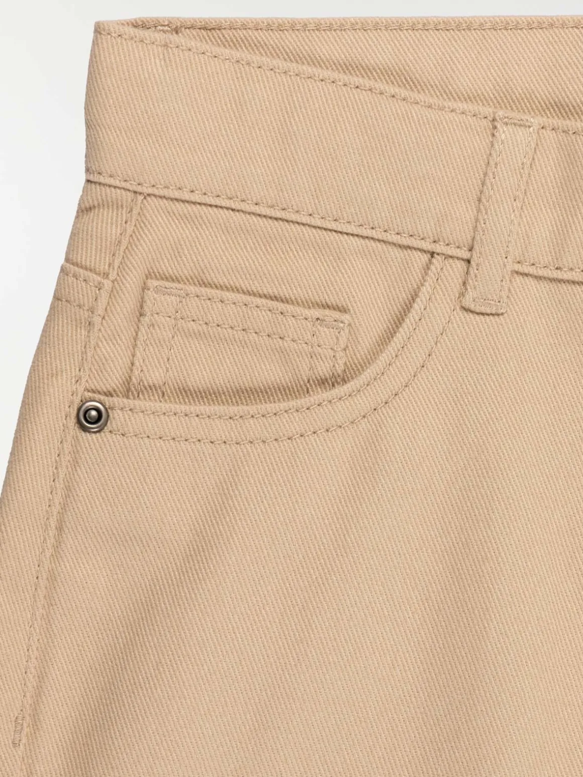 Pantalon large garçon sable (3-12A)