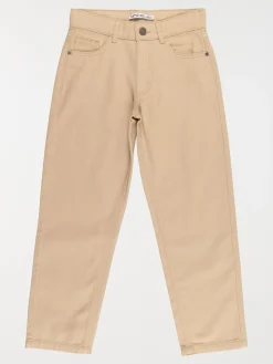 Pantalon large garçon sable (3-12A)