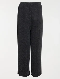 Pantalon large grande taille femme