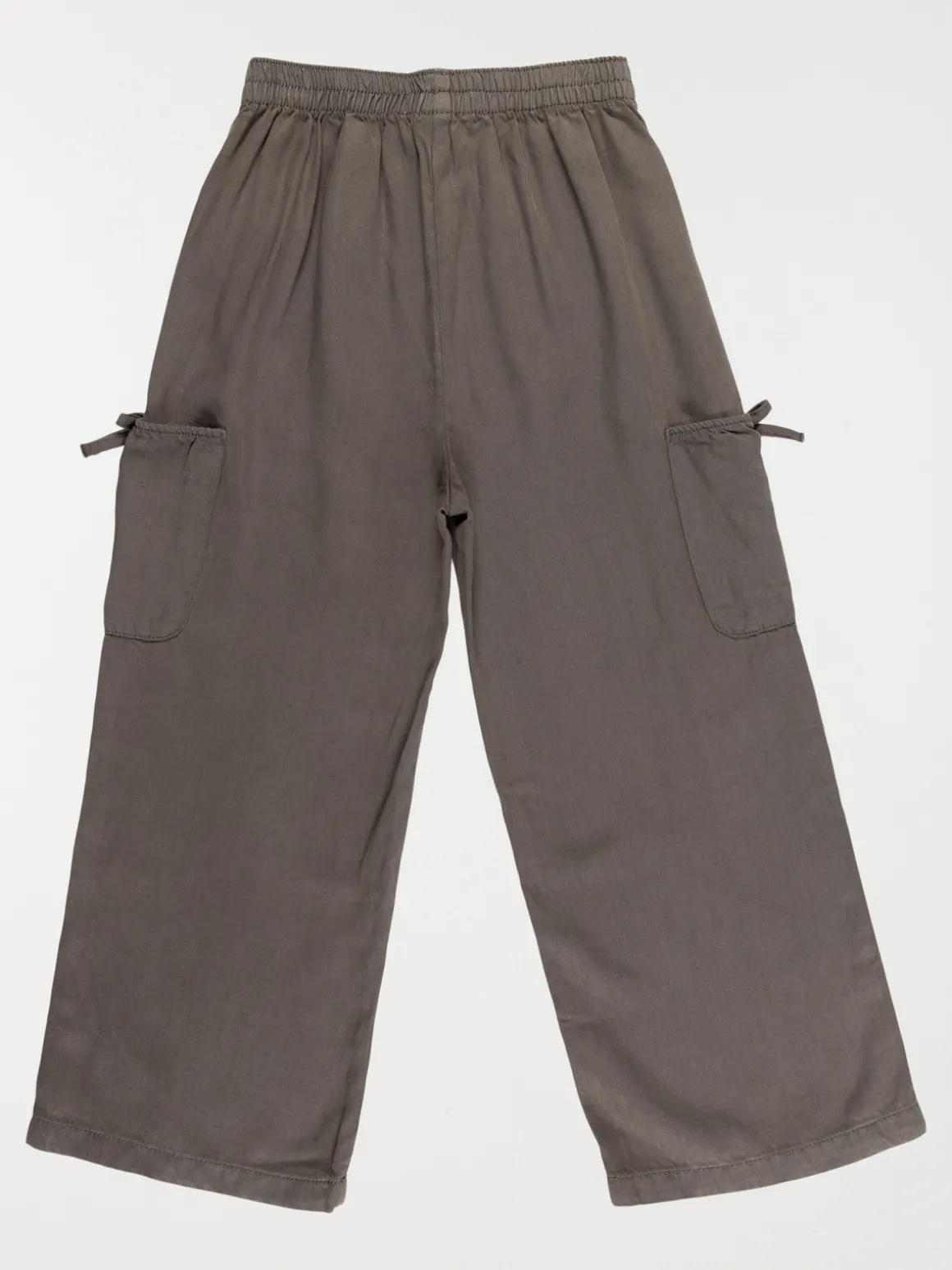Pantalon large gris fille (3-12A)