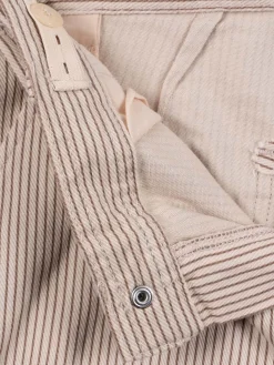 Pantalon large rayé fille (3-12A)
