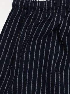 Pantalon large rayé fille (XXS-M)