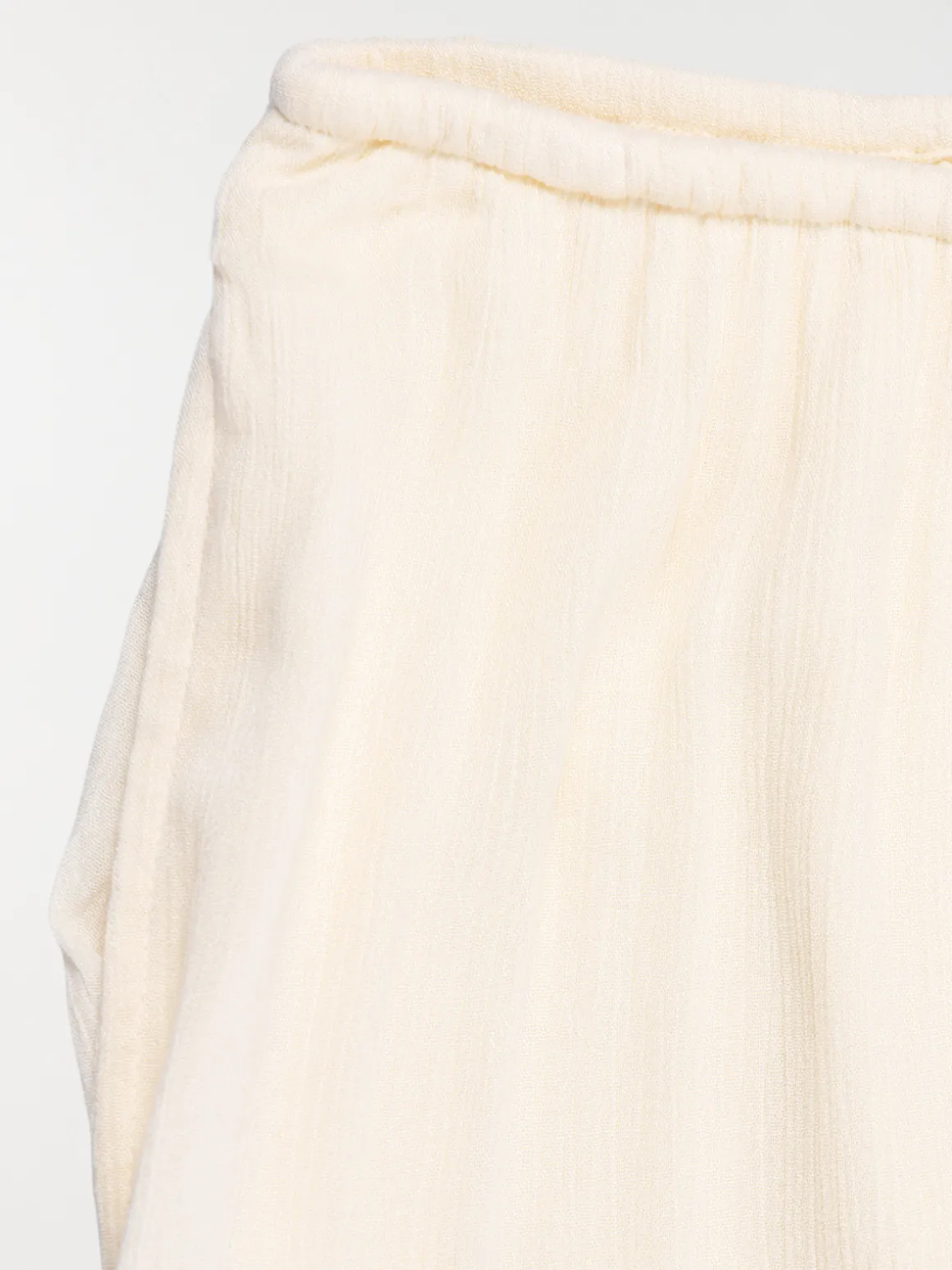 Pantalon large vanille fille (XXS-M)