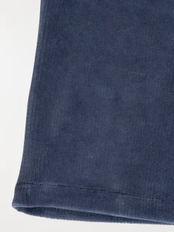 Pantalon large velours fille (3-12A)