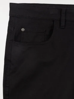 Pantalon noir grande taille homme