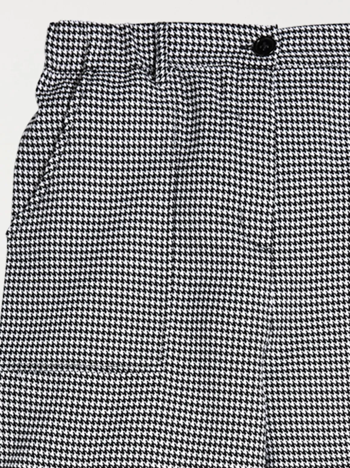 Pantalon pied-de-poule fille (XXS-M)