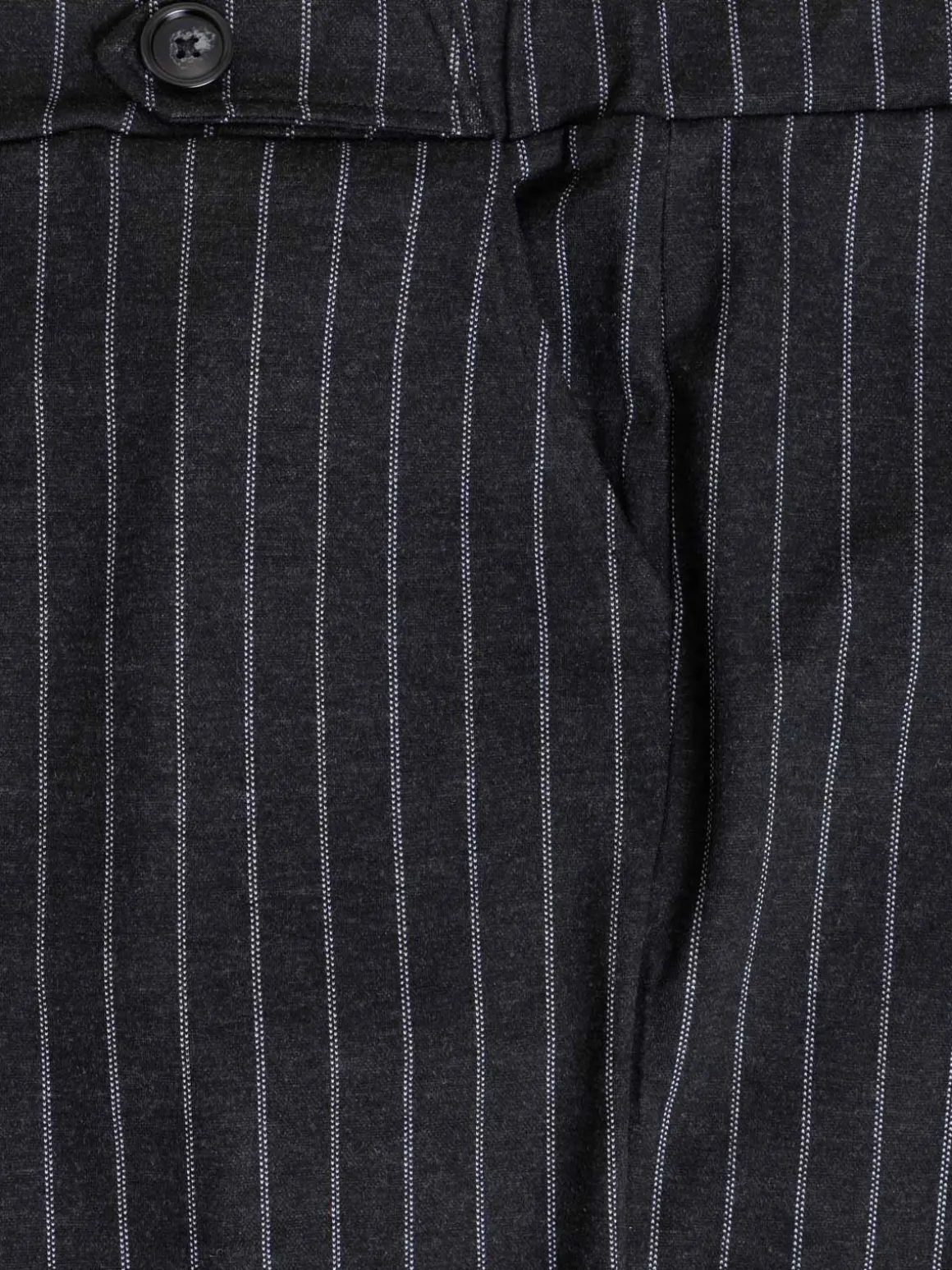 Pantalon rayé grande taille femme